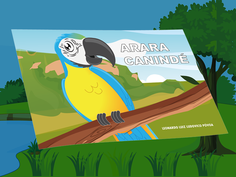 Capa do livro Arara Canind?