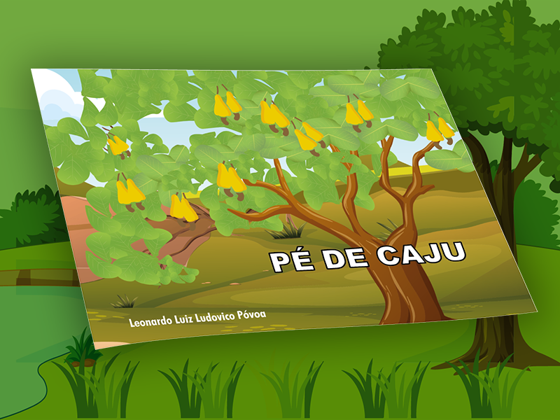 Capa do livro Pé de Caju