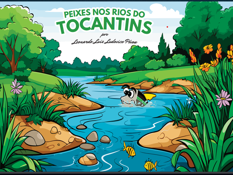 Capa do livro Peixes nos Rios do Tocantins