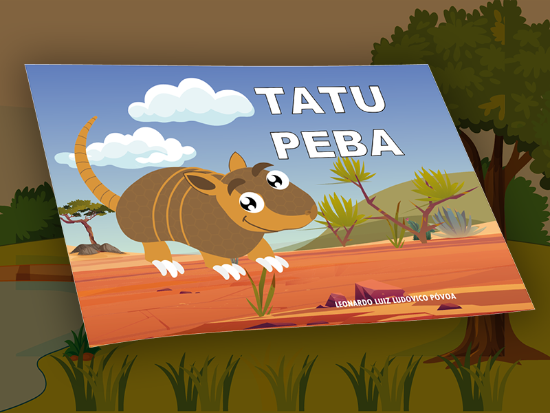 Capa do livro Tatu Peba