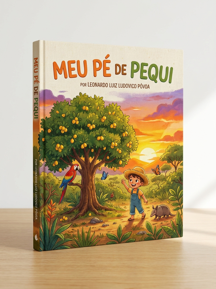 Mockup 3D Meu P? de Pequi